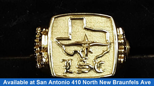 Men's Ring - Yellow Gold 10k (.417) 7.8 grams Size 10