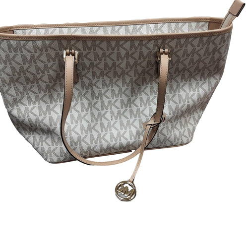 Michael Kors Ps-2108 Beige / Tan Purse / Handbag