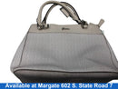 Guess Zip Top Logo Purse Beige / Tan Purse / Handbag