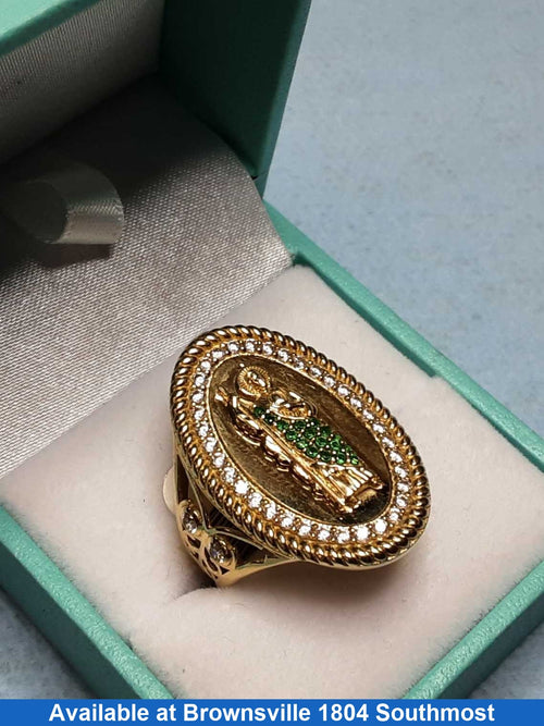 Men's Ring - Yellow Gold 10k (.417) 6 grams Size 8