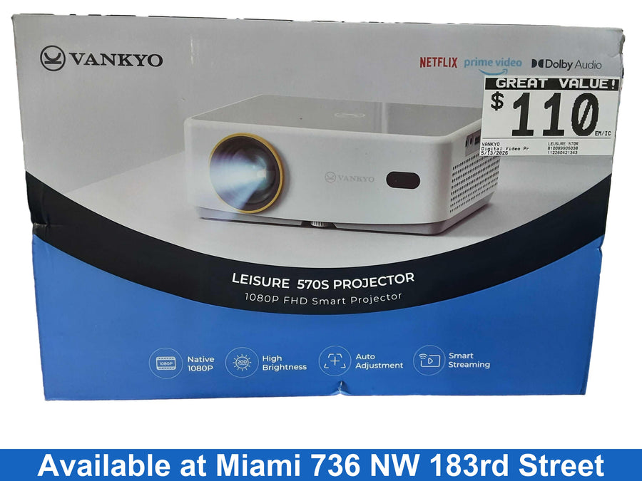 Vankyo Leusure 570r Black Home Media Projector