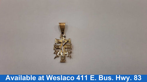 Religious Pendant - Yellow Gold 10k (.417) 1.5 grams