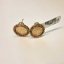 Earrings - Yellow Gold 10k (.417) 4.2 grams