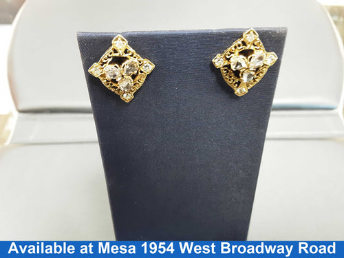 Earrings - Yellow Gold 10k (.417) 4.6 grams