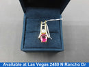 Diamond Pendant - Yellow Gold 18k (.750) 9.5 grams