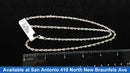 Rope Chain - White Gold 10k (.417) 11.1 grams 20 inch