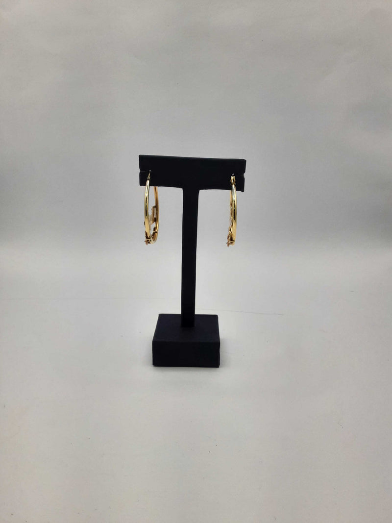 14kt Hoop Earrings, Name Lupe