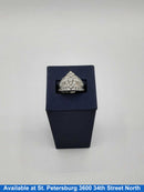 Women's Ring - White Gold 10k (.417) 8.9 grams Size 10