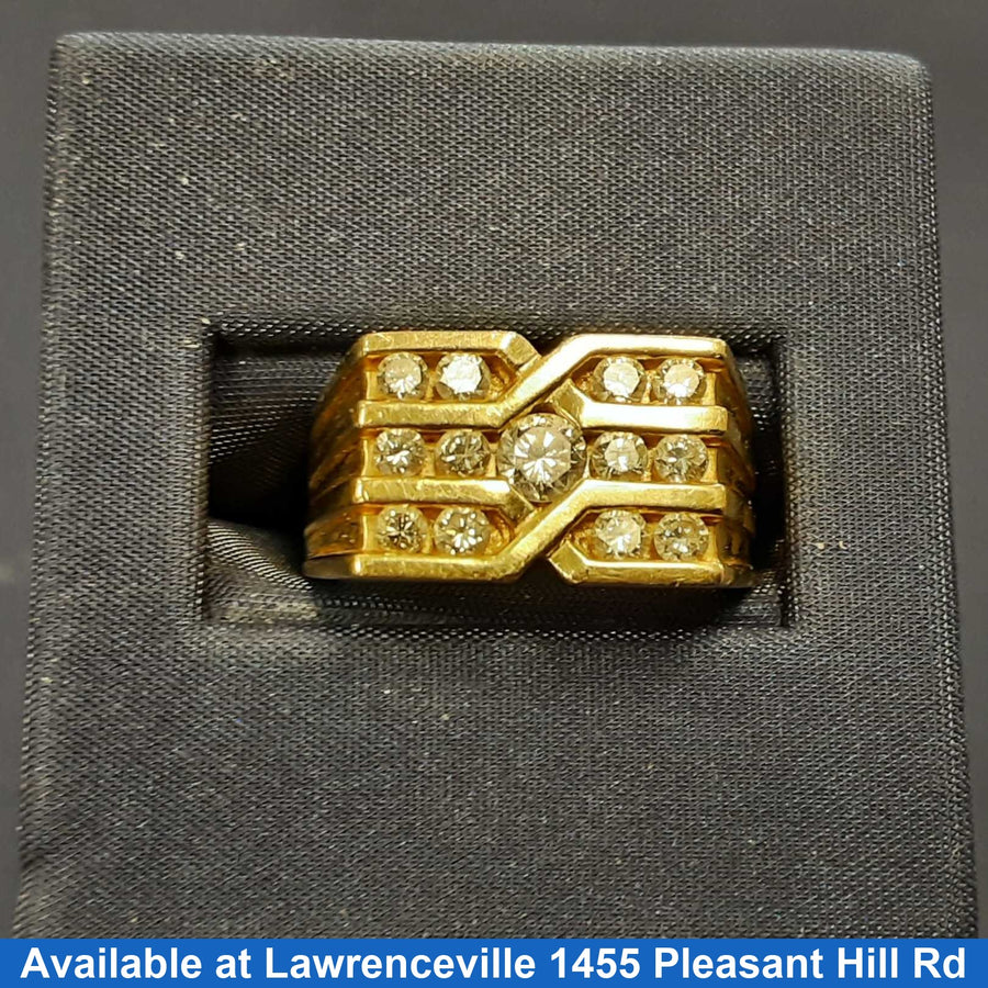 Men's Ring - Yellow Gold 14k (.585) 7.7 grams Size 8
