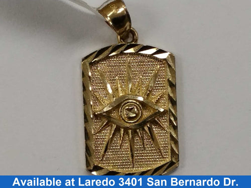 Symbol Pendant - Yellow Gold 10k (.417) 3.5 grams