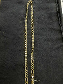 Figaro Chain - Yellow Gold 10k (.417) 26.7 grams 25 inch