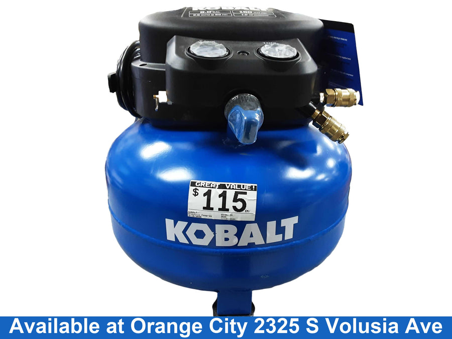 Kobalt 02106410a Blue Electric Compressor
