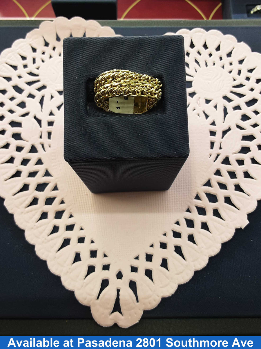 Women's Ring - Yellow Gold 14k (.585) 2.9 grams Size 9
