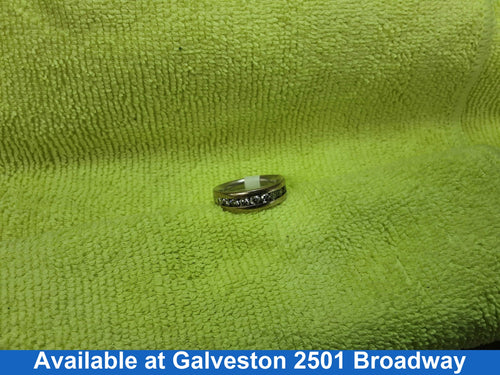 Ring - Wedding Band - White Gold 10k (.417) 6.6 grams Size 9.5