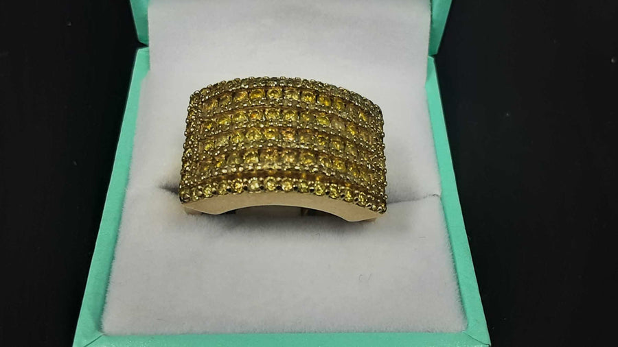 Men's Ring - Yellow Gold 10k (.417) 9.3 grams Size 8.5