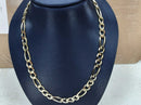 Figaro Chain - Yellow Gold 14k (.585) 40.3 grams 26 inch