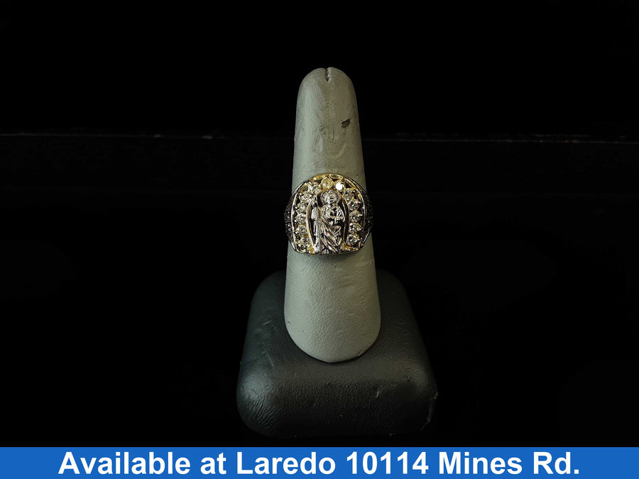 Women's Ring - Yellow Gold 10k (.417) 6.3 grams Size 8.5