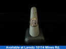 Women's Ring - Yellow Gold 10k (.417) 6.3 grams Size 8.5