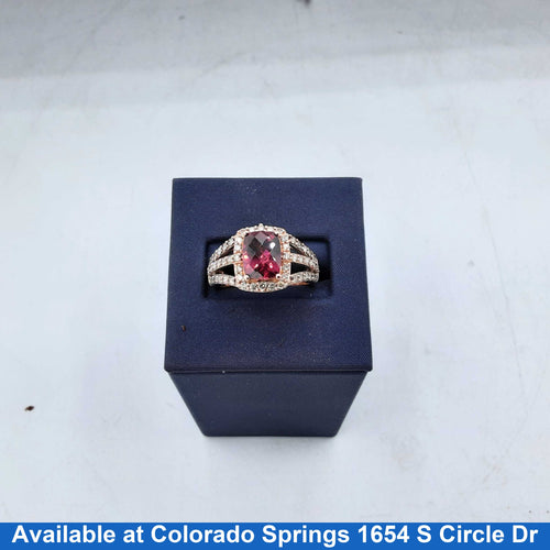Women's Ring - Rose Gold 14k (.585) 6.2 grams Size 7.5