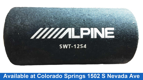 Alpine Swt12s4 Black Car Sub-Woofer