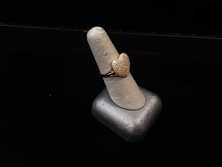 Women's Ring - Yellow Gold 10k (.417) 4 grams Size 10