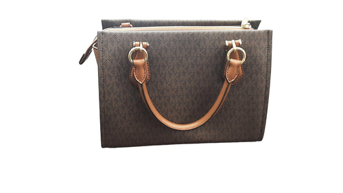 Michael Kors Ba-2504 Brown Purse / Handbag