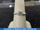 Ring - Engagement Set - White Gold 14k (.585) 3.2 grams Size 8