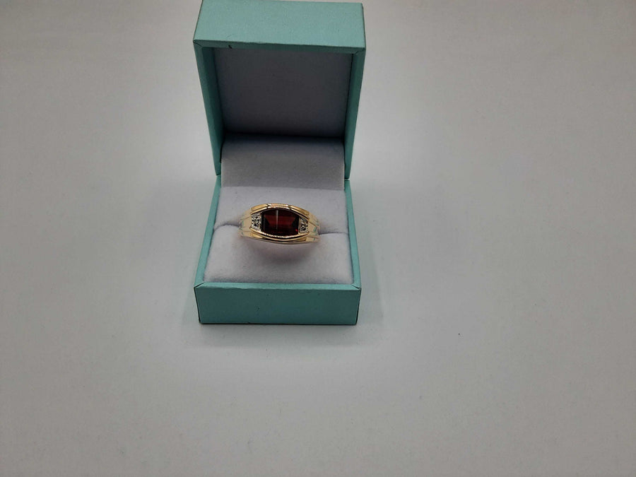 Men's Ring - Yellow Gold 10k (.417) 6.3 grams Size 12