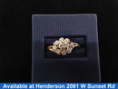 Women's Ring - Yellow Gold 14k (.585) 3.6 grams Size 11