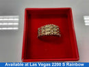 Women's Ring - Yellow Gold 14k (.585) 4.4 grams Size 11