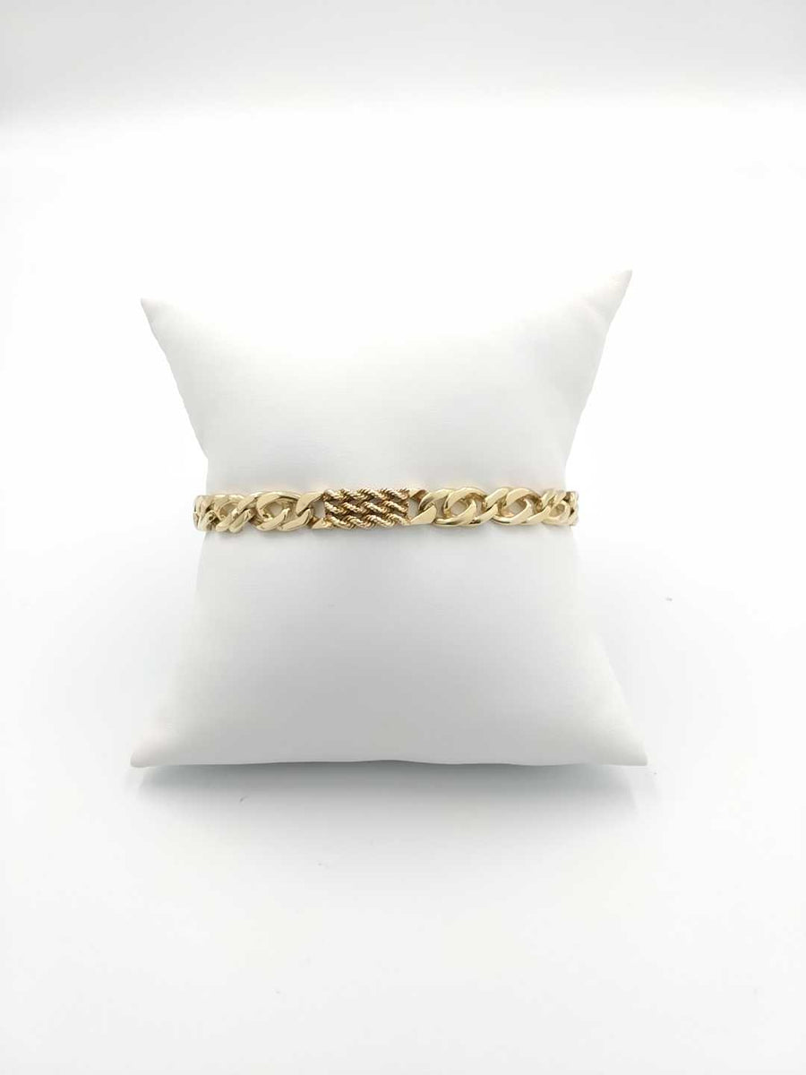 Bracelet - Yellow Gold 14k (.585) 24.6 grams 8 inch