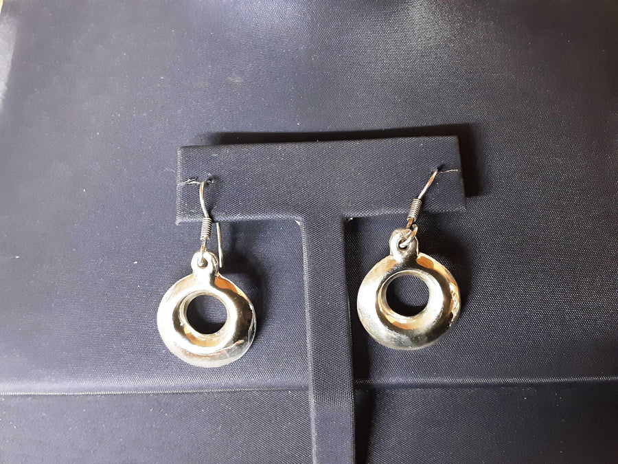 Hoop Earrings - Silver 10.2 grams