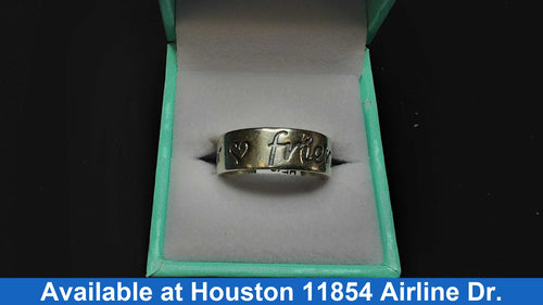 Women's Ring - Silver 9.3 grams Size 10