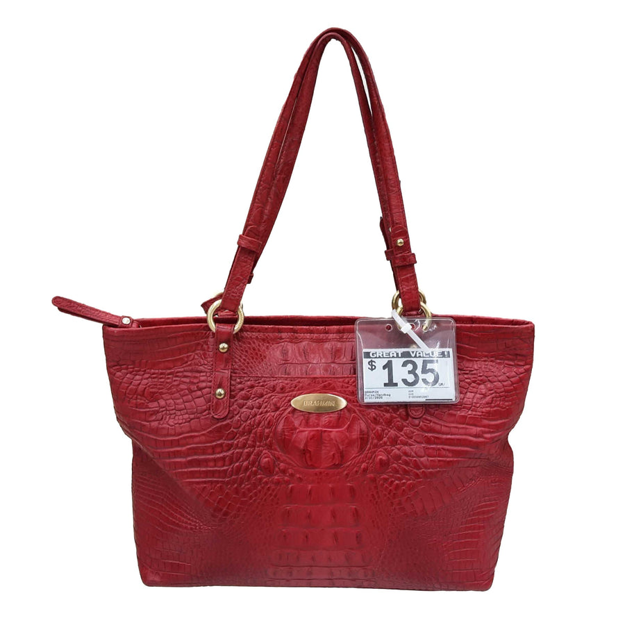 Brahmin Red Purse / Handbag