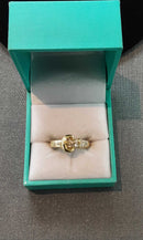 Women's Ring - Yellow Gold 14k (.585) 2.2 grams Size 9