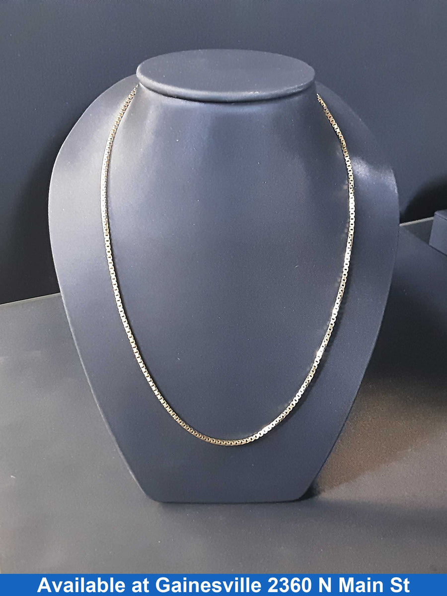 Box Chain - Yellow Gold 10k (.417) 8.8 grams 22 inch