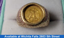 Women's Ring - Yellow Gold 14k (.585) 10.3 grams Size 7