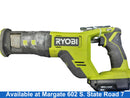 Ryobi Pcl515 Green Cordless Reciprocating Saw