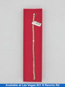 Tennis Bracelet - Yellow Gold 14k (.585) 21.4 grams 8 inch