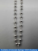 Bead Bracelet - Silver 2 grams 6 inch