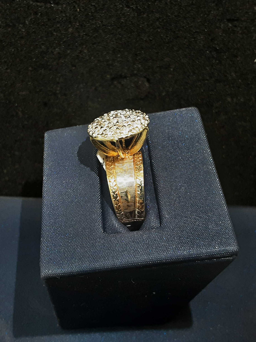 Women's Ring - Yellow Gold 10k (.417) 4.9 grams Size 7