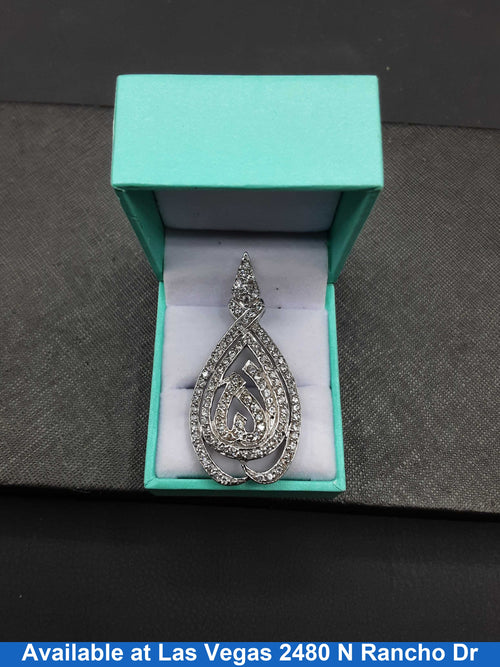 Symbol Pendant - White Gold 18k (.750) 12.3 grams