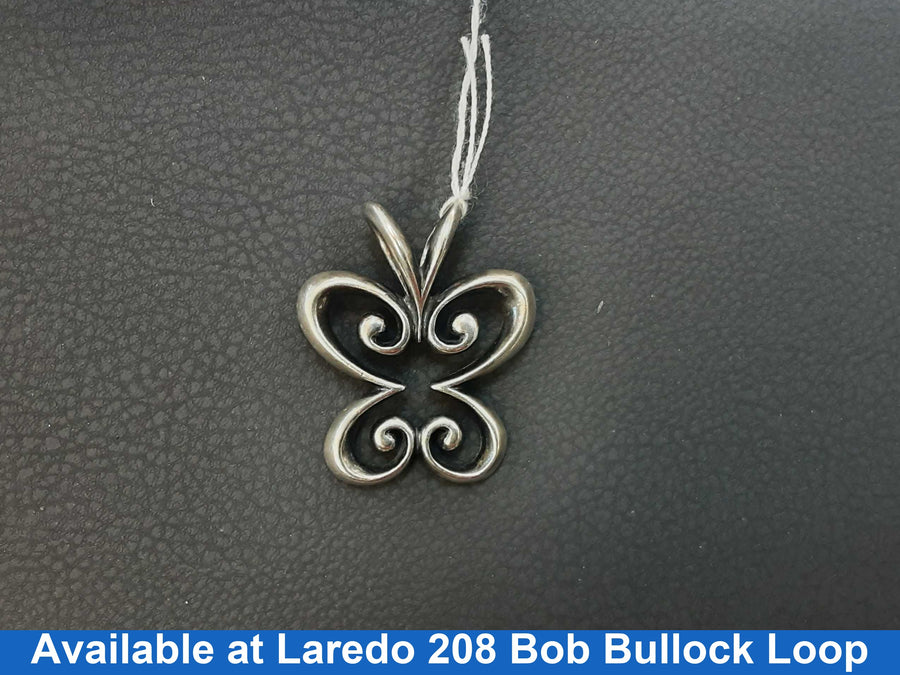 Retired James Avery Spring Butterfly Pendant