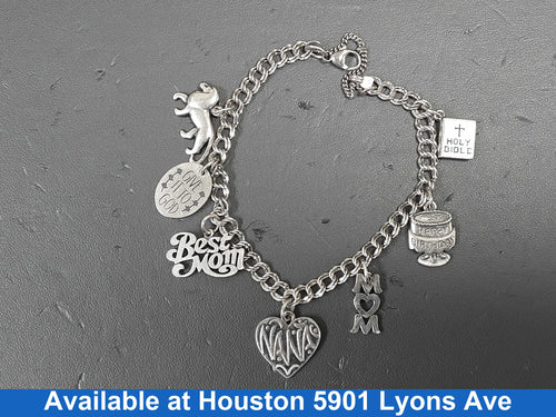 Cable Bracelet - Silver 27.4 grams 8 inch