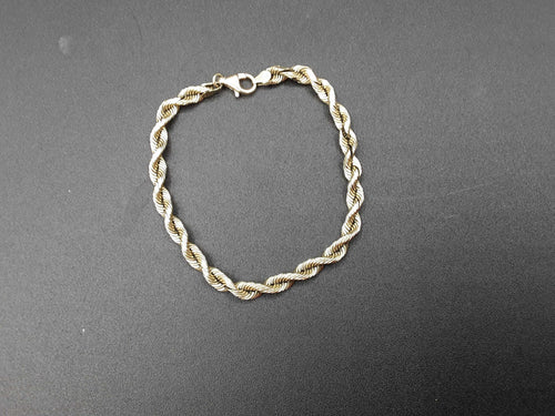 Rope Bracelet - Yellow Gold 10k (.417) 15 grams 8 inch
