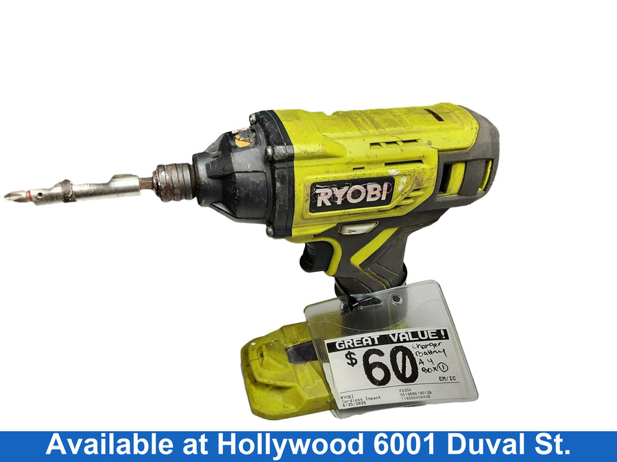 Ryobi P235a Green Cordless Impact Drill