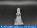 Women's Ring - White Gold 10k (.417) 6.7 grams Size 6