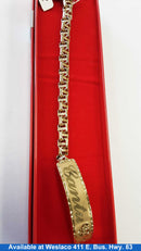 ID Bracelet - Yellow Gold 10k (.417) 25.6 grams 8 inch