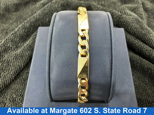 Bracelet - Yellow Gold 14k (.585) 32 grams 9 inch