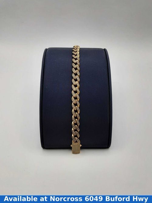 10kt Cuban Link Bracelet